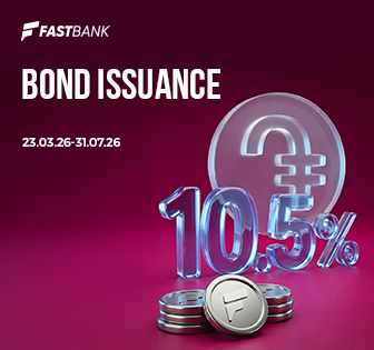 Fast Bank is issuing corporate bonds worth AMD 12 billion.